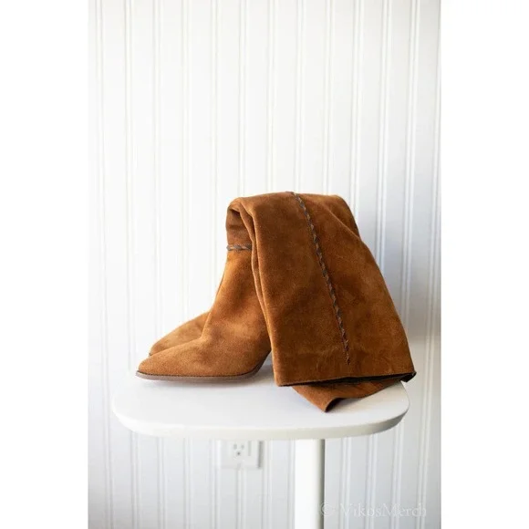 Free People Riley Whipstitch Tall Boots 41 NEW